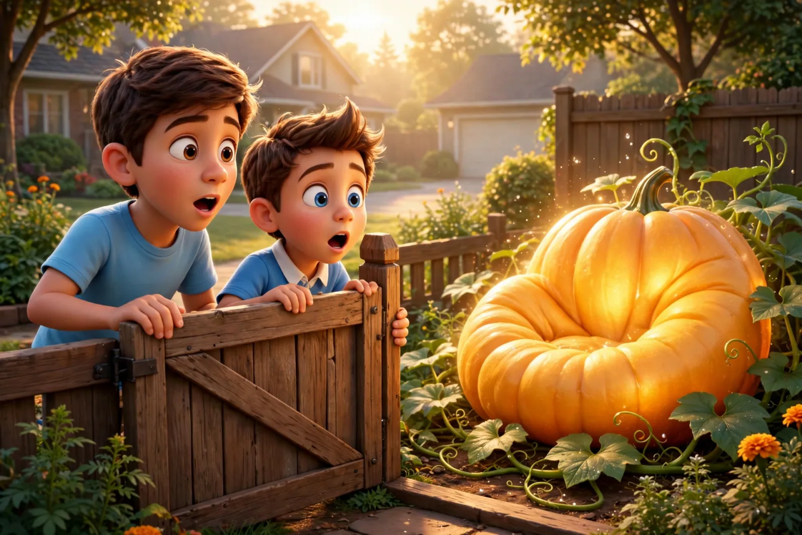 The Giant Pumpkin of Maple Street