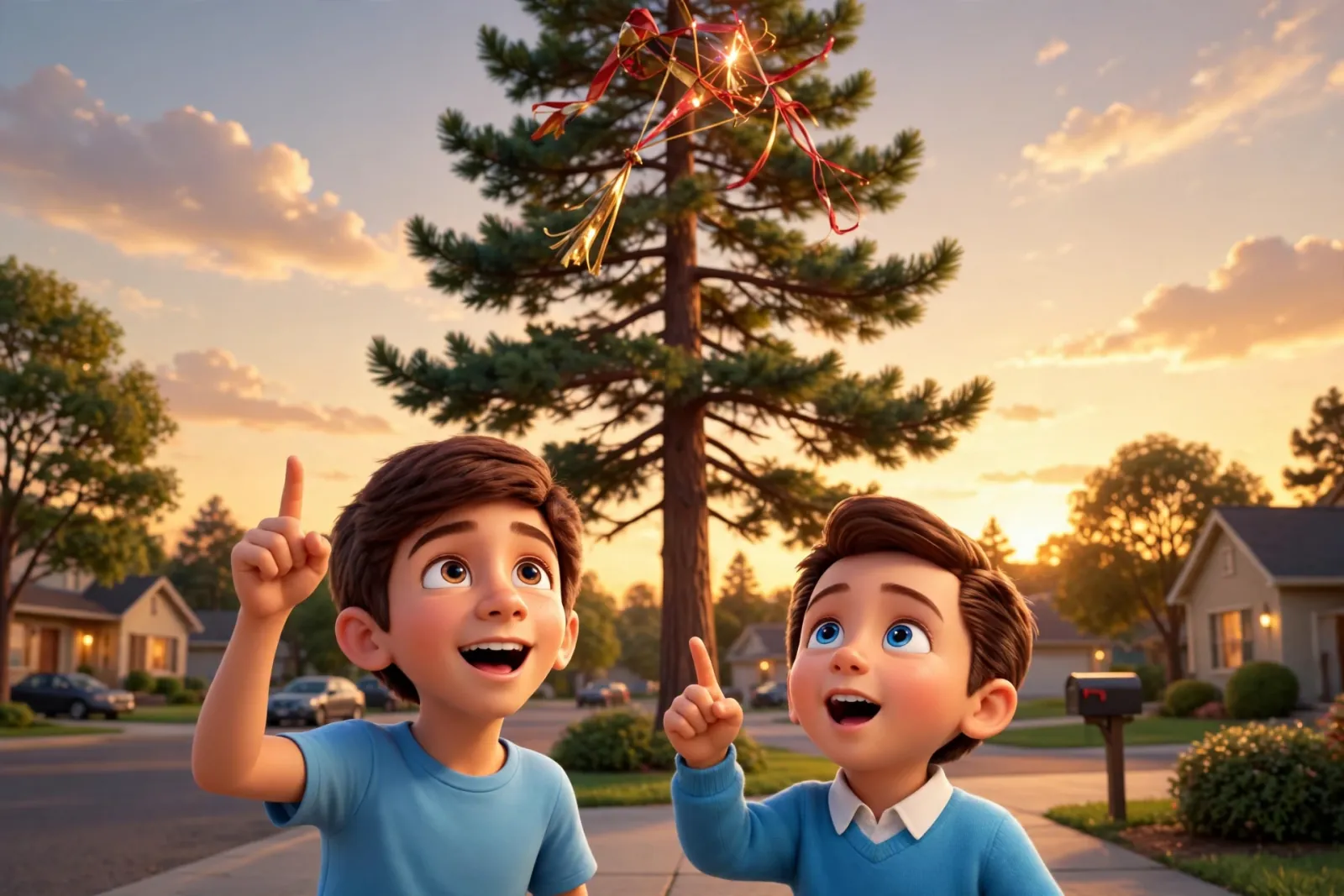 The Kite in the Tallest Pine