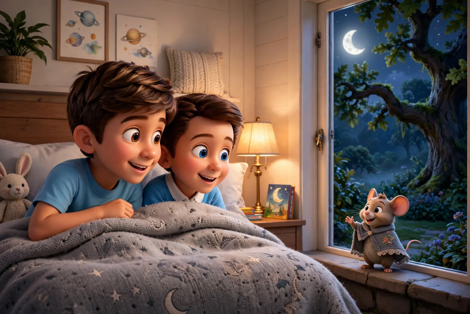The Three Knocks at Bedtime